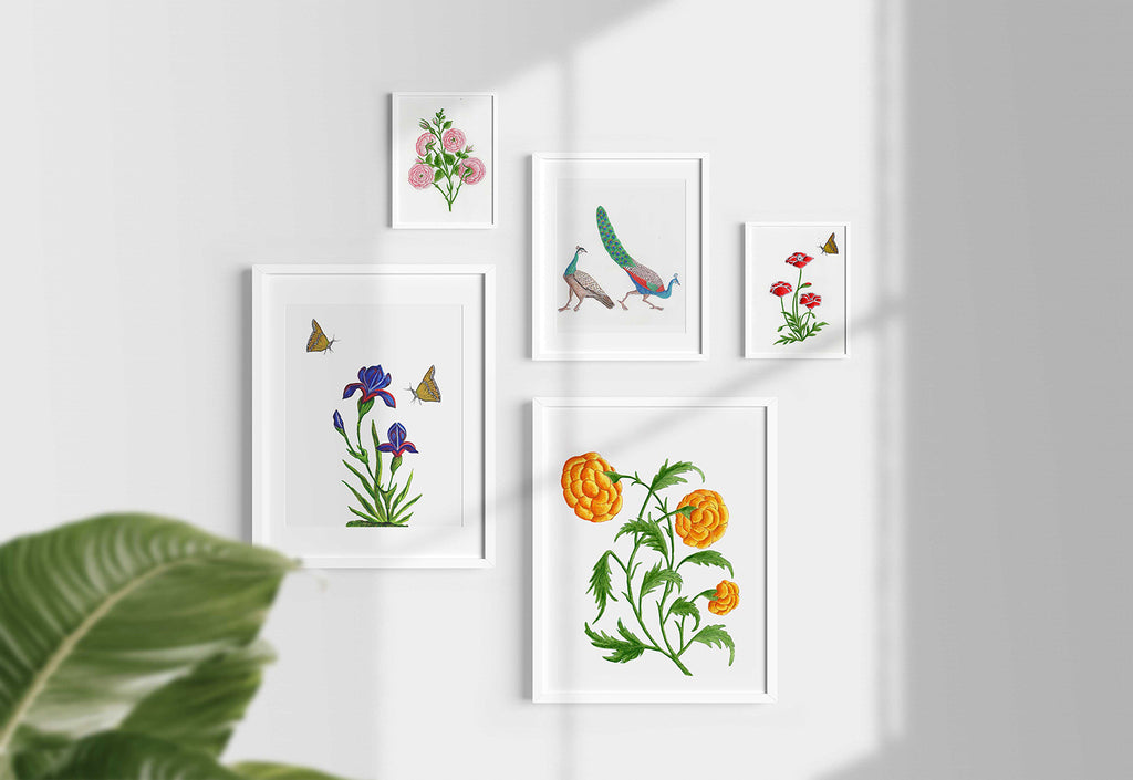 Kannika Art - Hand Illustrated Art Products | Wall Stickers | Wall Decals | Wall Art Prints | Kanika Khurana Floral Art | Art Gifts | Diwali Decoration | Mandir Puja Home Decoration | Greeting Cards