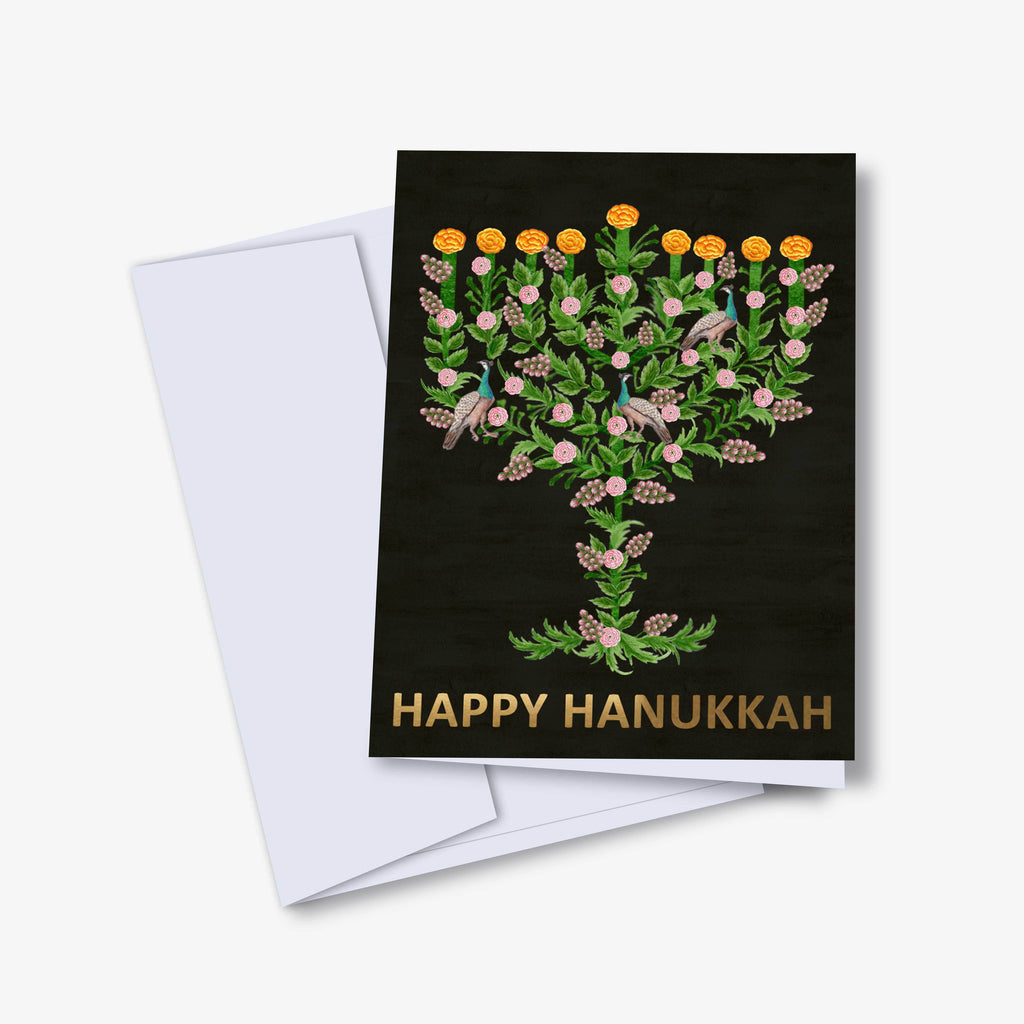 Kannika Art Greeting Card Happy Hanukkah Card | Greeting Card