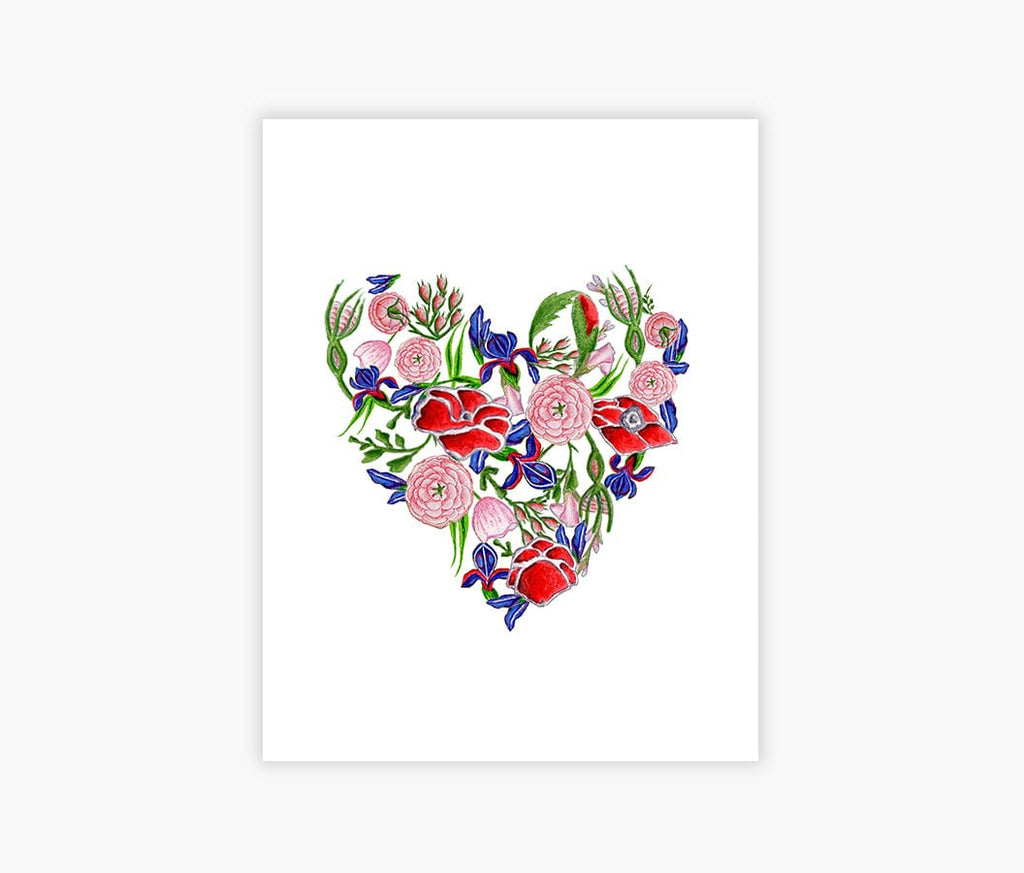 Kannika Art Heart #2 | Art Print