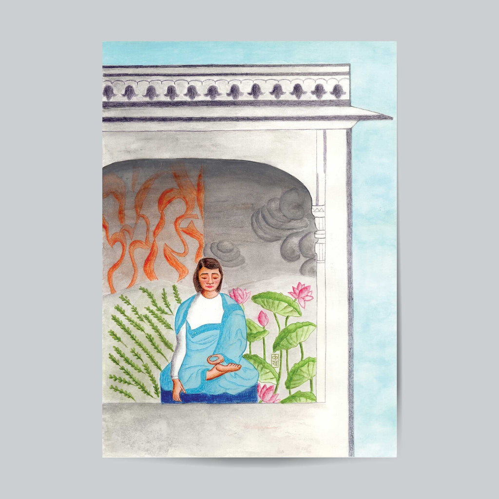 Kannika Art Art Print Meditation | Art Print