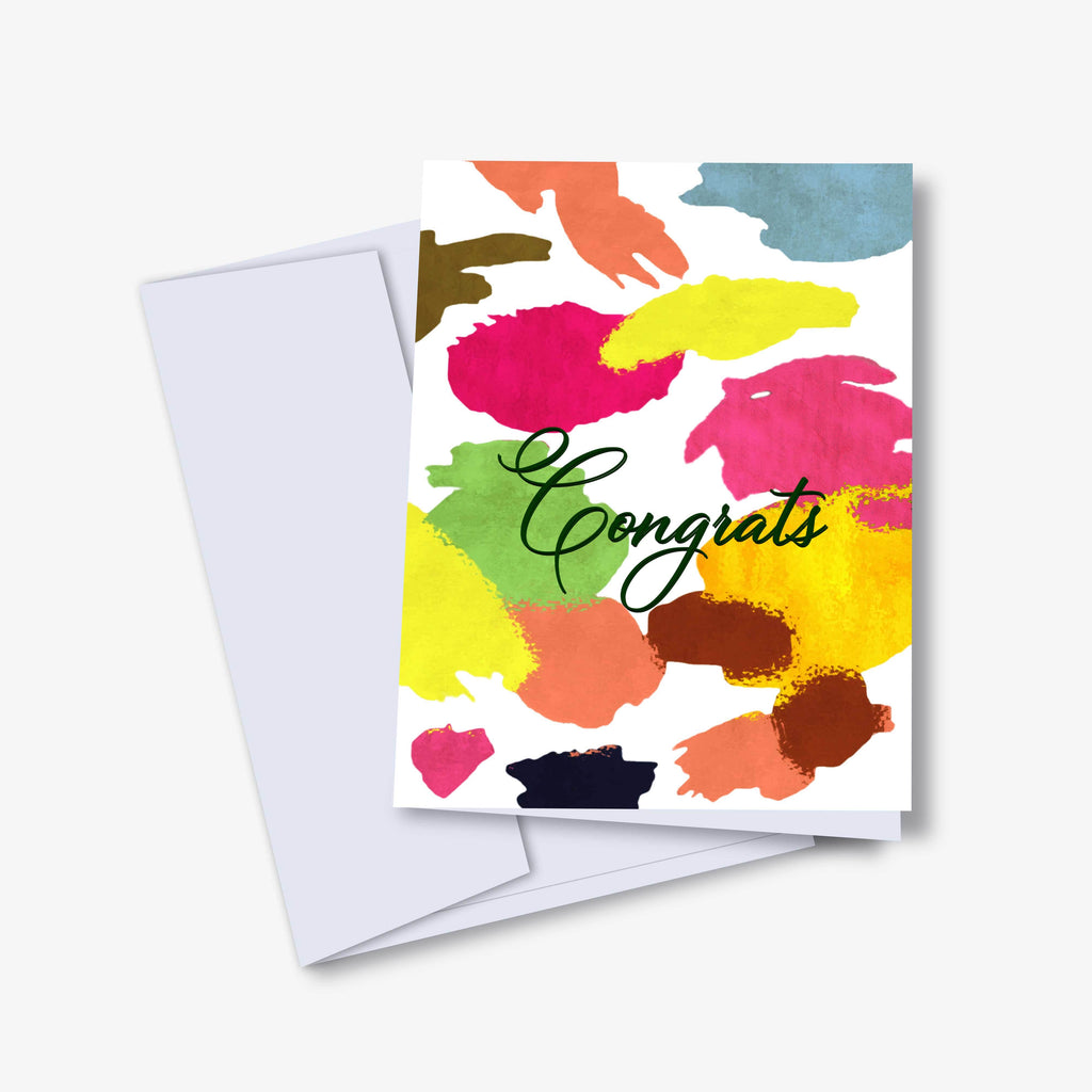 Kannika Art Greeting Card Congrats Card | Greeting Card