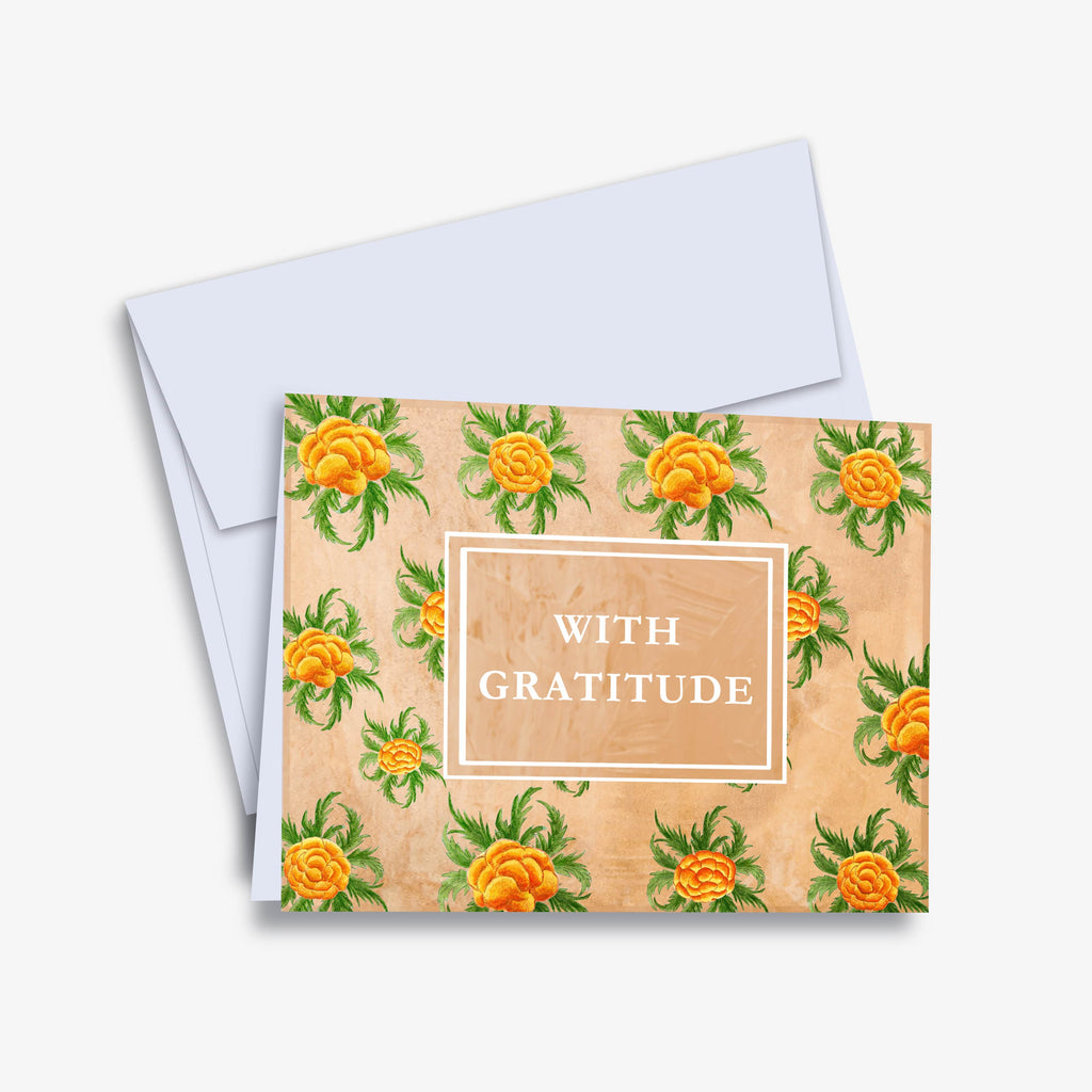 Kannika Art Greeting Card With Gratitude Card | Greeting Card
