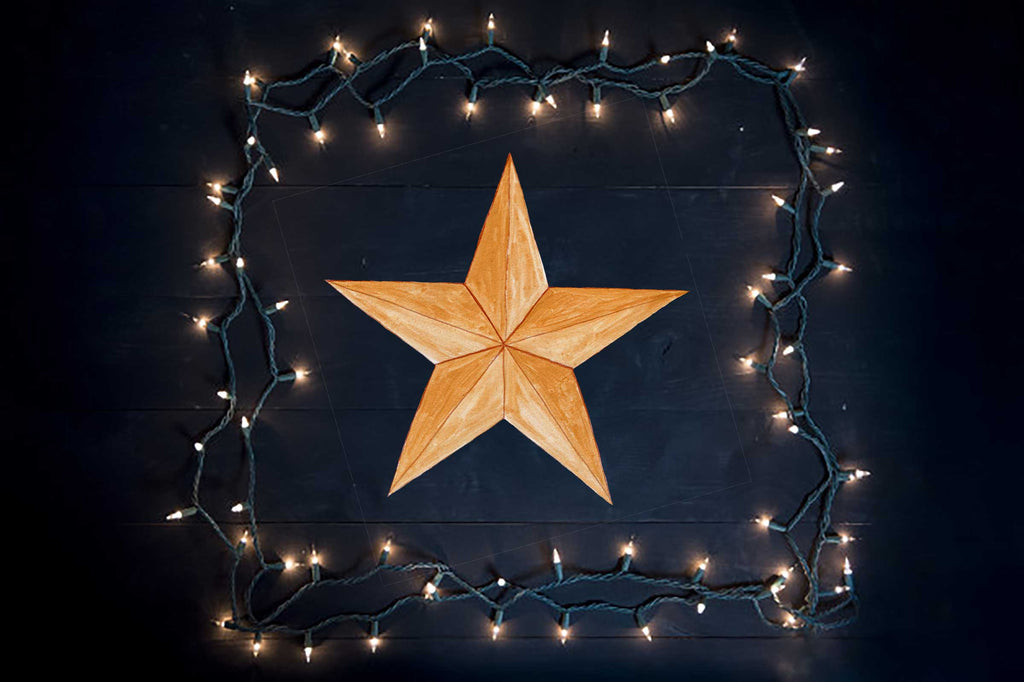 Kannika Art Holiday Decor Christmas Star | Easy Decal