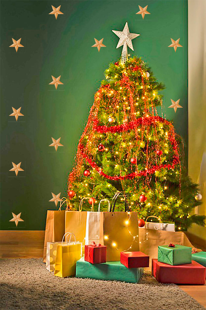 Kannika Art Holiday Decor Christmas Stars | Decal Sets