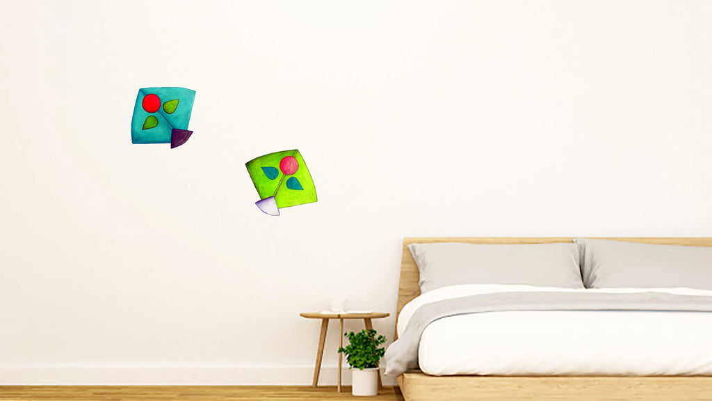 Kannika Art Wall Decal Kites, They Fly | Easy Decal